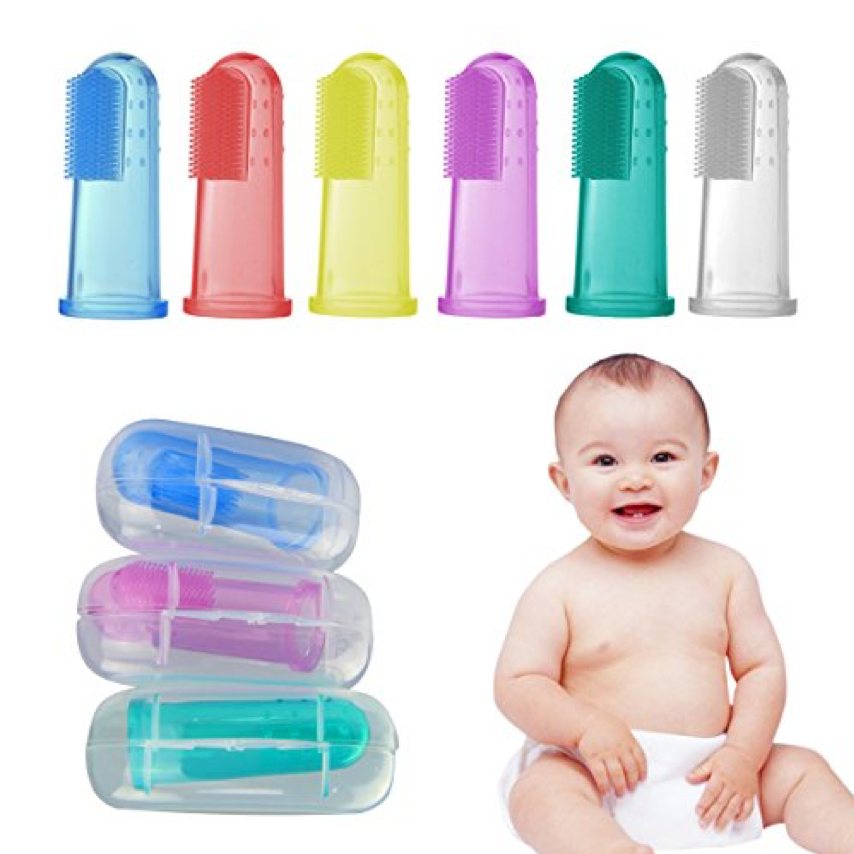 Dedal de silicona para bebés: uso e indicaciones - Aguilar Dental
